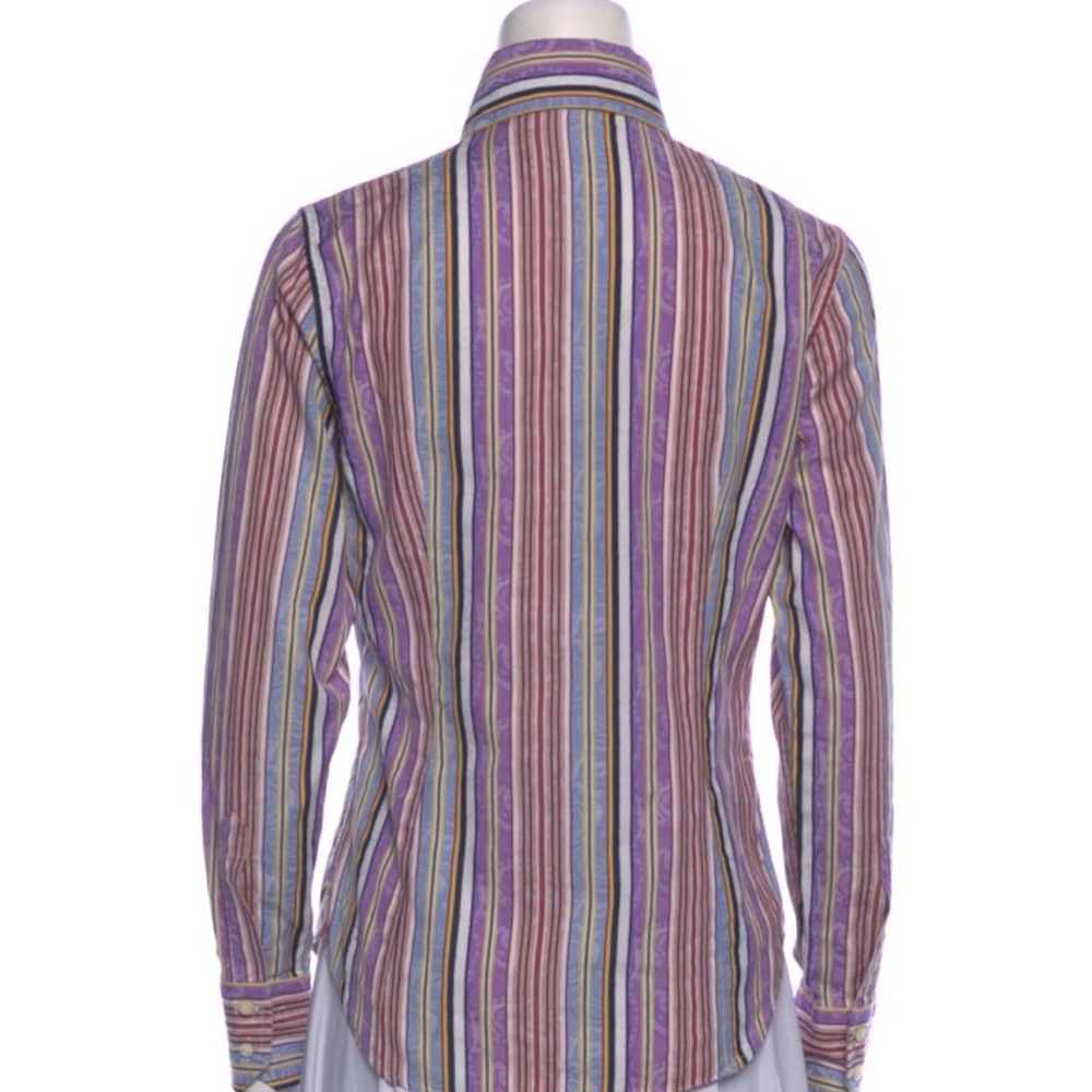Etro Button Down Shirt- Excell Condition - image 5